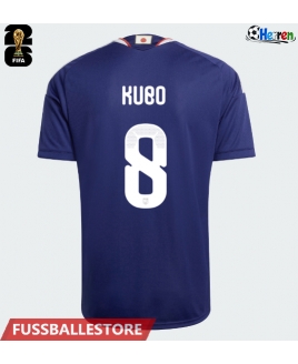 Günstige Japan Takefusa Kubo #8 Heimtrikot WM 2026 Kurzarm